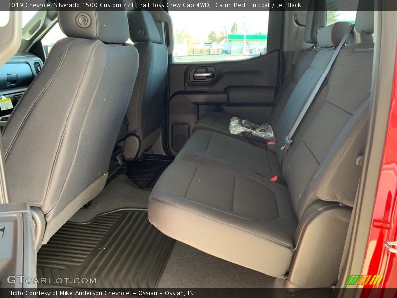 Rear Seat of 2019 Silverado 1500 Custom Z71 Trail Boss Crew Cab 4WD