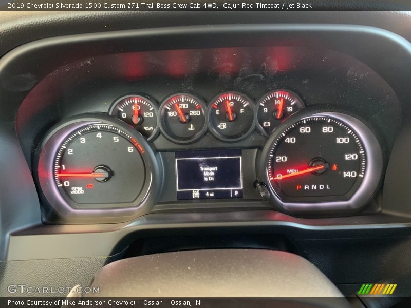  2019 Silverado 1500 Custom Z71 Trail Boss Crew Cab 4WD Custom Z71 Trail Boss Crew Cab 4WD Gauges