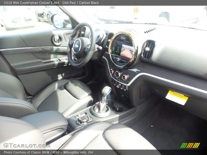 Chili Red / Carbon Black 2019 Mini Countryman Cooper S All4