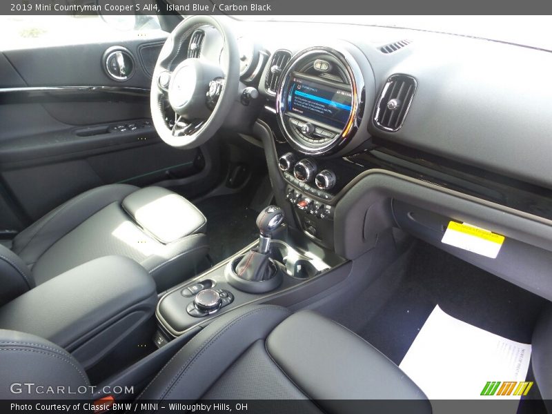 Island Blue / Carbon Black 2019 Mini Countryman Cooper S All4