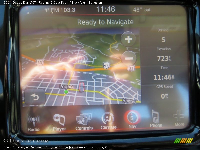 Redline 2 Coat Pearl / Black/Light Tungsten 2014 Dodge Dart SXT