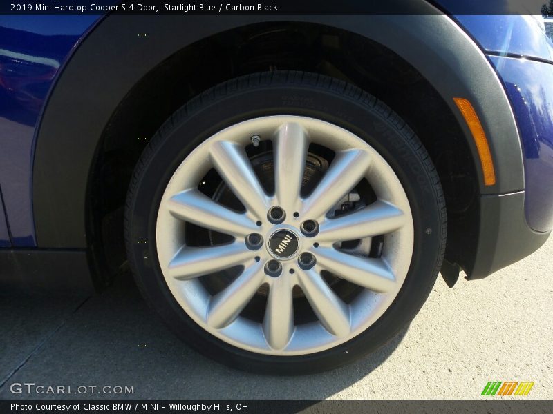 Starlight Blue / Carbon Black 2019 Mini Hardtop Cooper S 4 Door