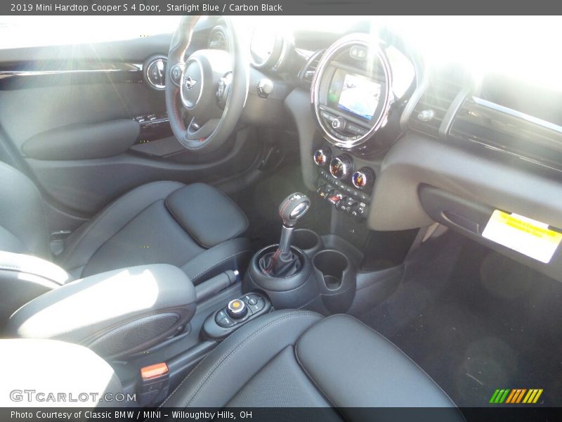 Starlight Blue / Carbon Black 2019 Mini Hardtop Cooper S 4 Door