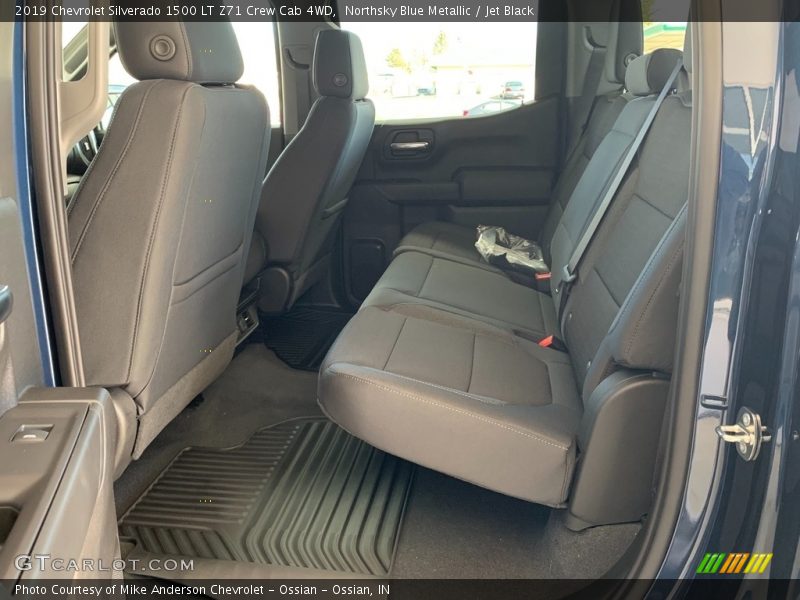 Northsky Blue Metallic / Jet Black 2019 Chevrolet Silverado 1500 LT Z71 Crew Cab 4WD