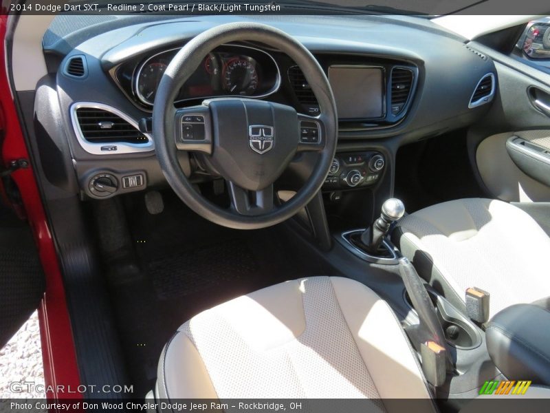 Redline 2 Coat Pearl / Black/Light Tungsten 2014 Dodge Dart SXT