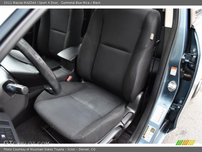 Gunmetal Blue Mica / Black 2011 Mazda MAZDA3 i Sport 4 Door
