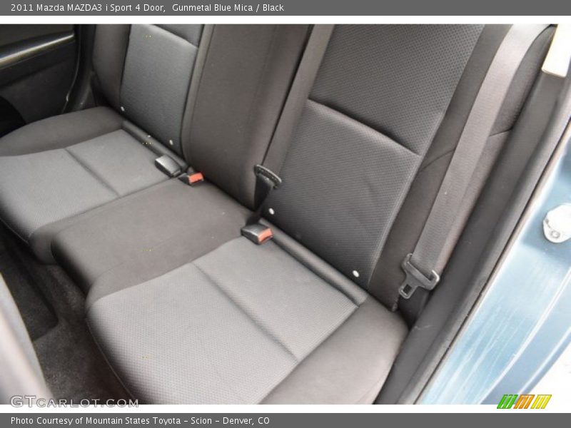 Gunmetal Blue Mica / Black 2011 Mazda MAZDA3 i Sport 4 Door