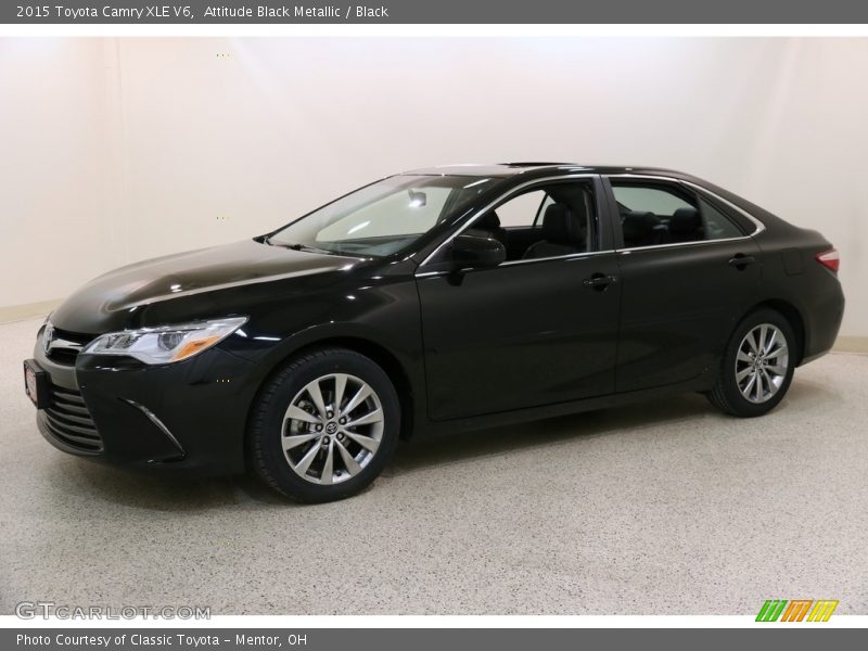 Attitude Black Metallic / Black 2015 Toyota Camry XLE V6