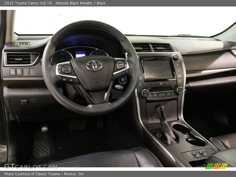 Attitude Black Metallic / Black 2015 Toyota Camry XLE V6