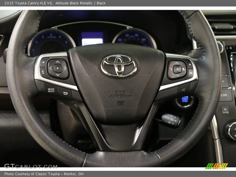 Attitude Black Metallic / Black 2015 Toyota Camry XLE V6