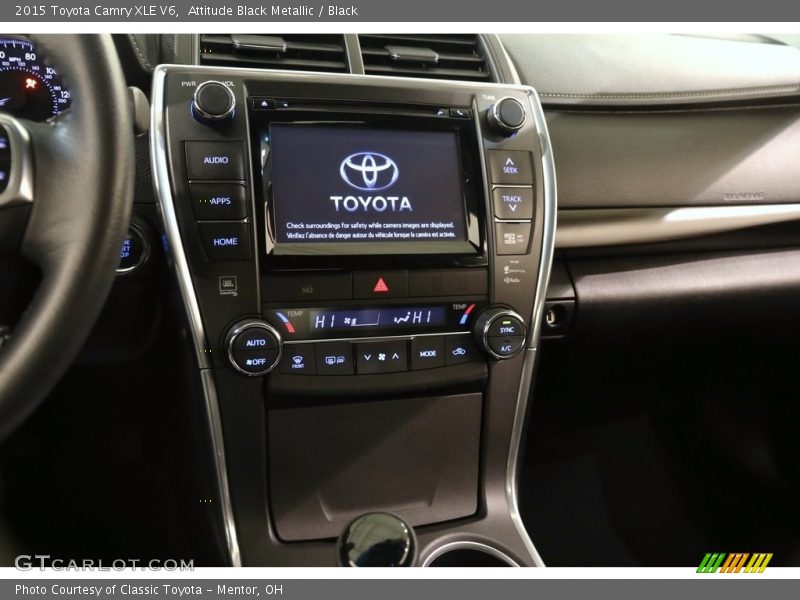 Attitude Black Metallic / Black 2015 Toyota Camry XLE V6