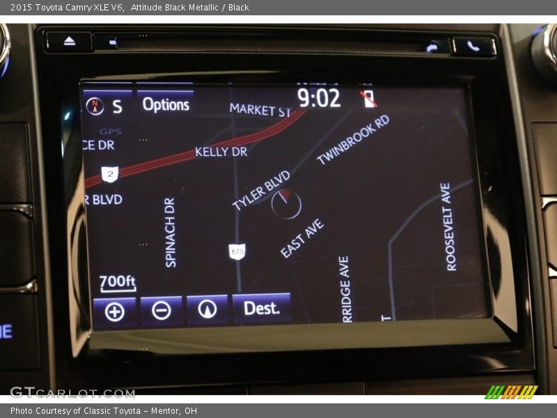 Attitude Black Metallic / Black 2015 Toyota Camry XLE V6