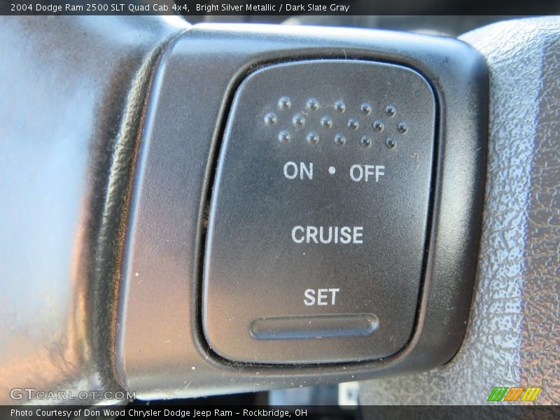 Bright Silver Metallic / Dark Slate Gray 2004 Dodge Ram 2500 SLT Quad Cab 4x4