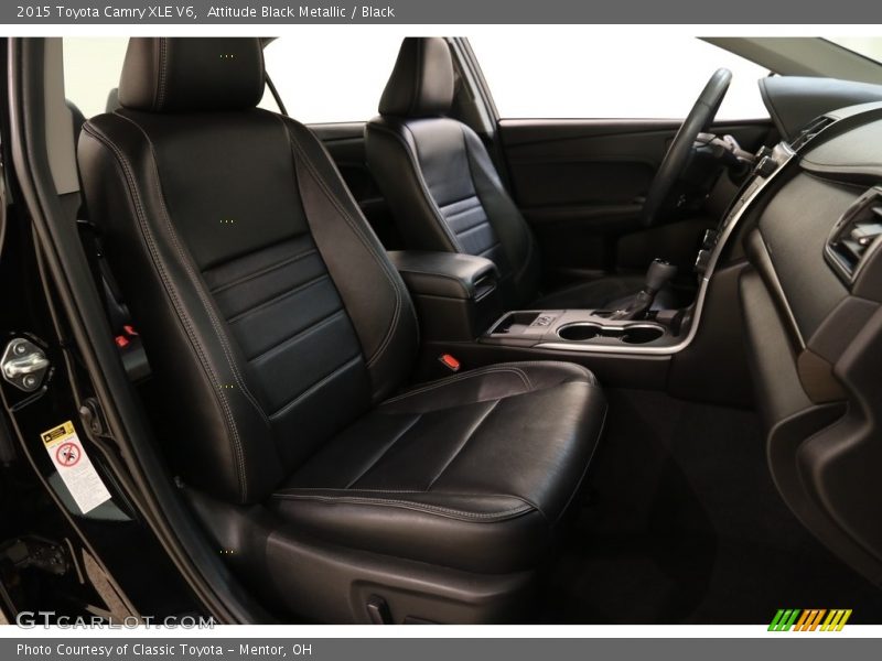 Attitude Black Metallic / Black 2015 Toyota Camry XLE V6