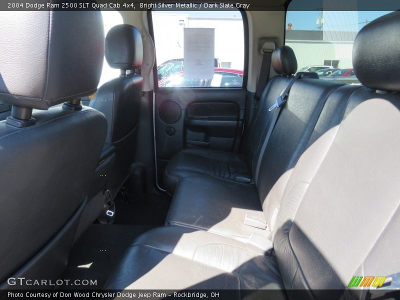 Bright Silver Metallic / Dark Slate Gray 2004 Dodge Ram 2500 SLT Quad Cab 4x4