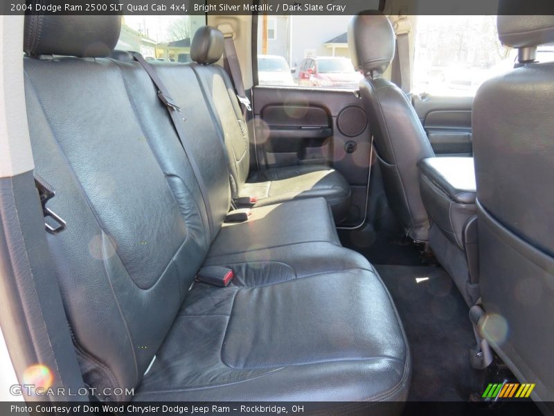 Bright Silver Metallic / Dark Slate Gray 2004 Dodge Ram 2500 SLT Quad Cab 4x4