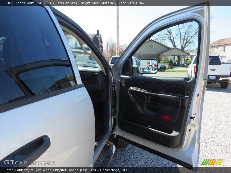 Bright Silver Metallic / Dark Slate Gray 2004 Dodge Ram 2500 SLT Quad Cab 4x4