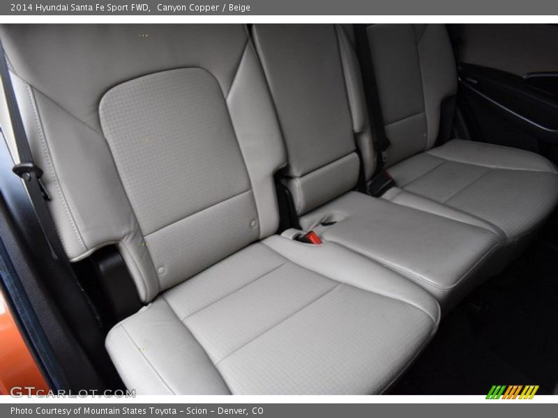 Canyon Copper / Beige 2014 Hyundai Santa Fe Sport FWD