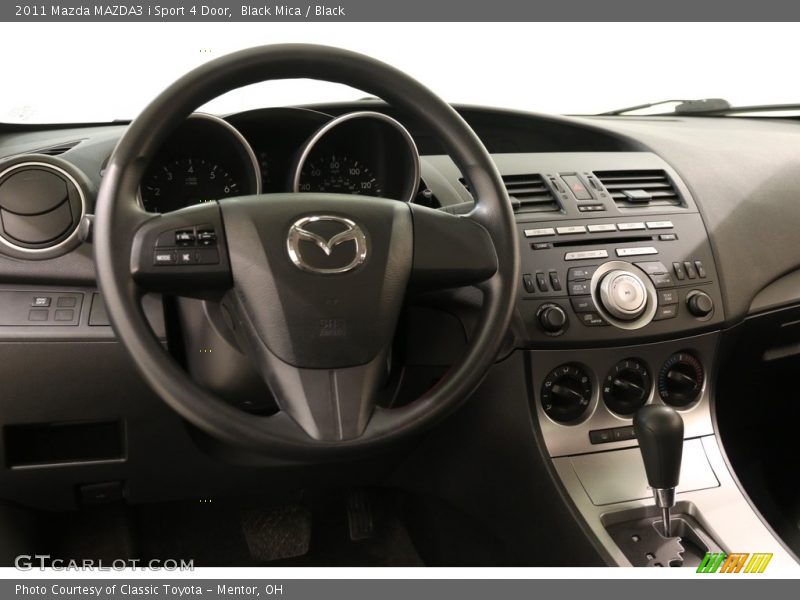 Black Mica / Black 2011 Mazda MAZDA3 i Sport 4 Door