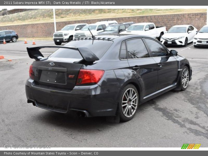 Dark Gray Metallic / STI  Black/Alcantara 2011 Subaru Impreza WRX STi