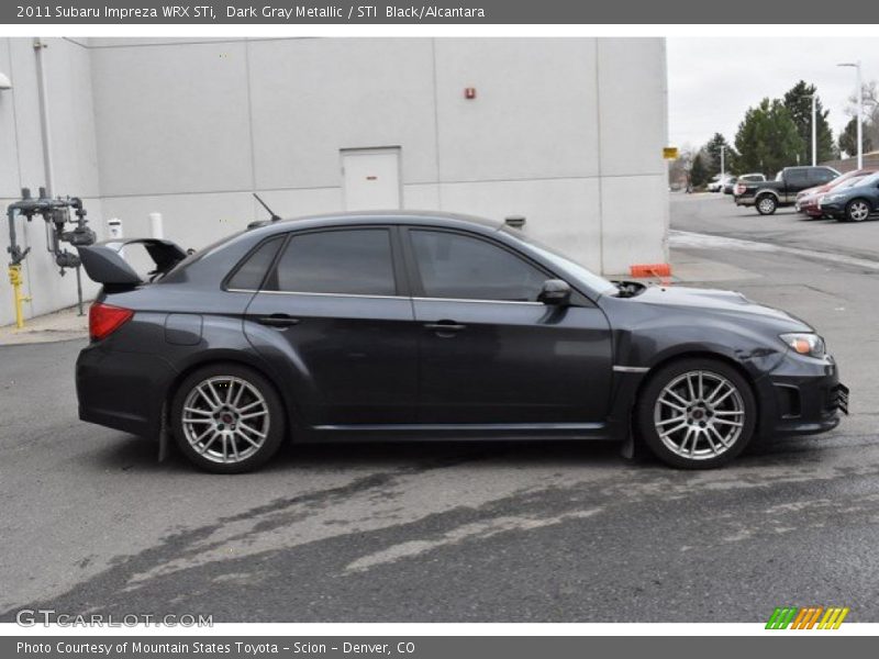 Dark Gray Metallic / STI  Black/Alcantara 2011 Subaru Impreza WRX STi