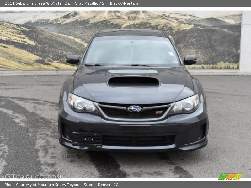 Dark Gray Metallic / STI  Black/Alcantara 2011 Subaru Impreza WRX STi