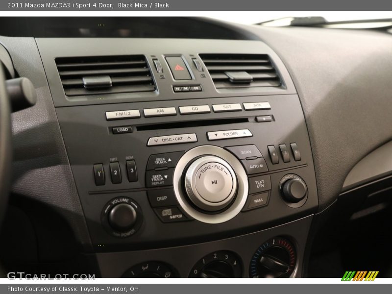 Black Mica / Black 2011 Mazda MAZDA3 i Sport 4 Door