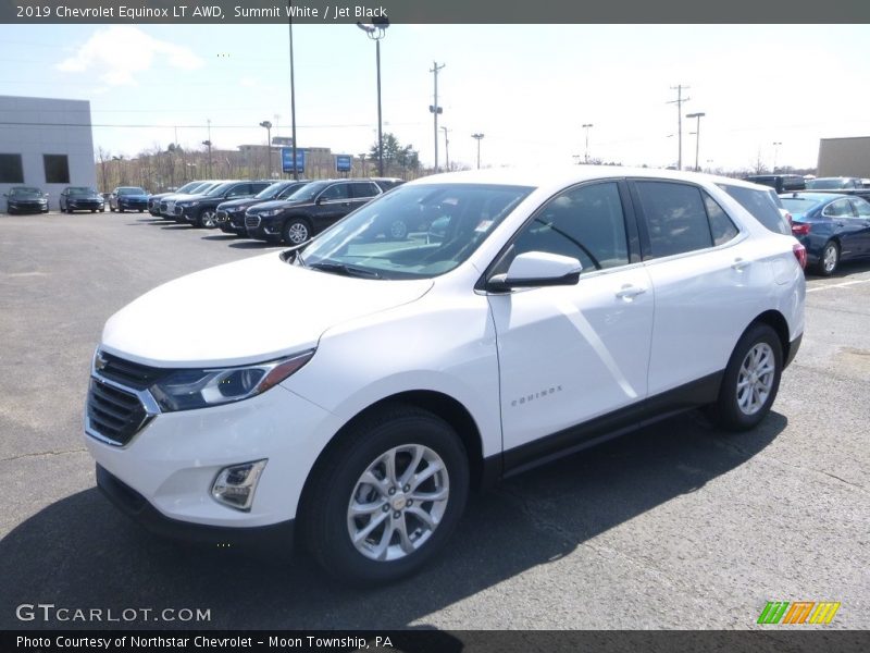 Summit White / Jet Black 2019 Chevrolet Equinox LT AWD