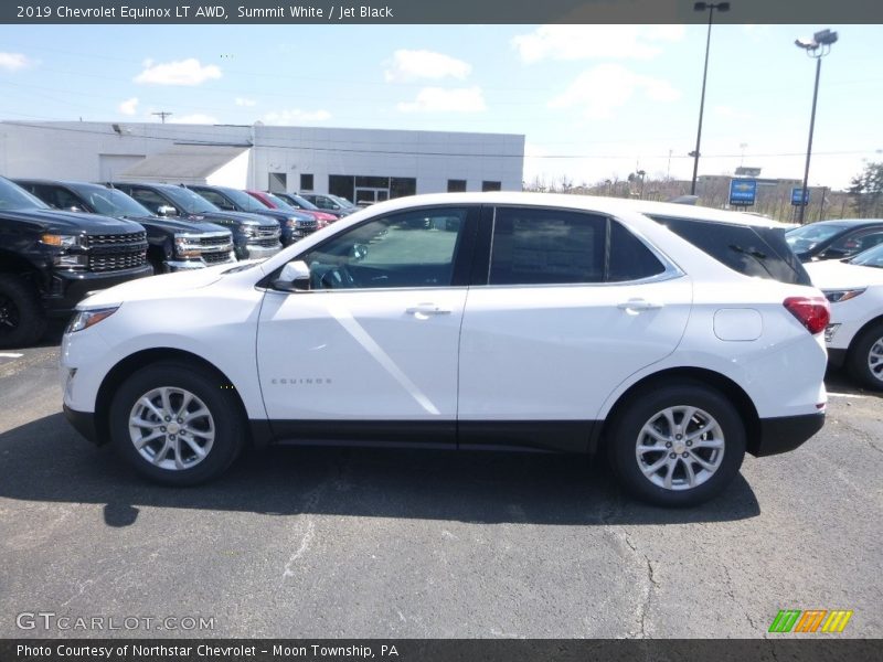 Summit White / Jet Black 2019 Chevrolet Equinox LT AWD
