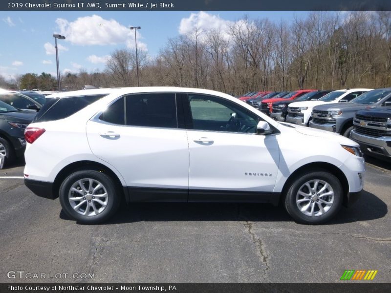 Summit White / Jet Black 2019 Chevrolet Equinox LT AWD