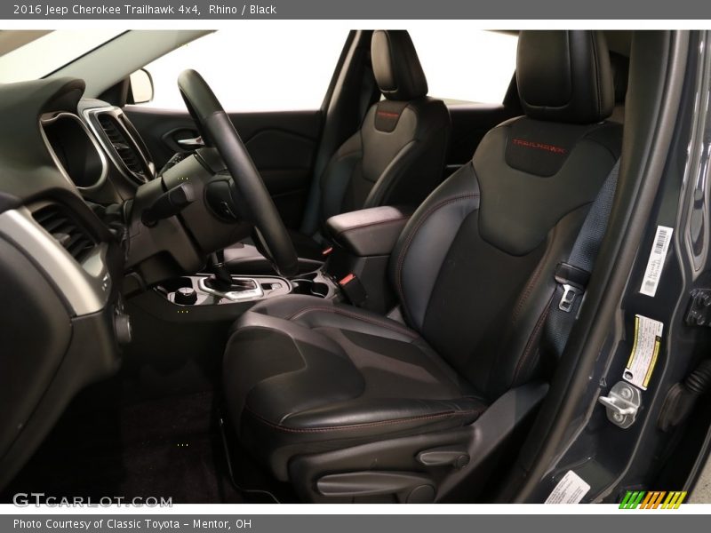 Rhino / Black 2016 Jeep Cherokee Trailhawk 4x4