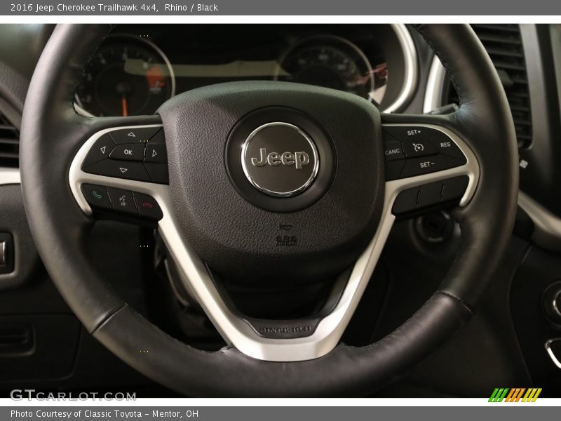 Rhino / Black 2016 Jeep Cherokee Trailhawk 4x4