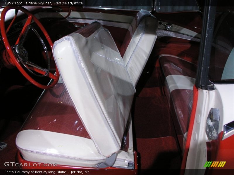 Red / Red/White 1957 Ford Fairlane Skyliner