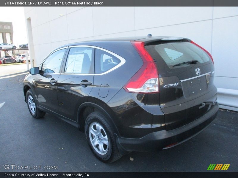 Kona Coffee Metallic / Black 2014 Honda CR-V LX AWD