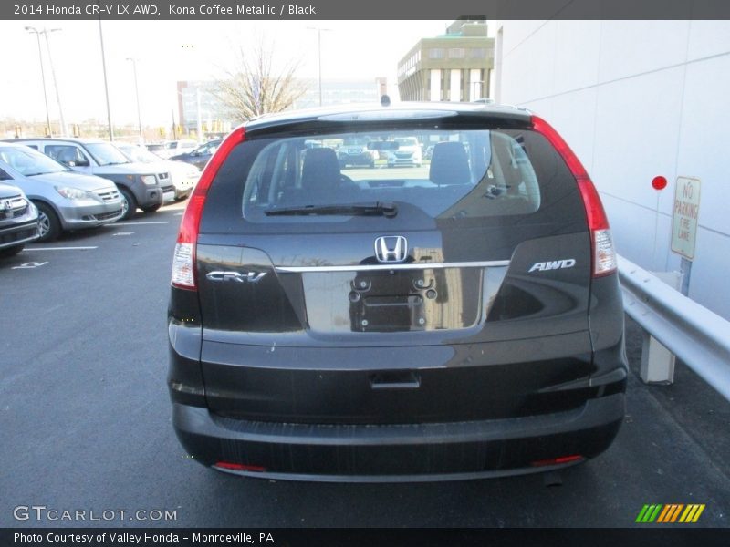 Kona Coffee Metallic / Black 2014 Honda CR-V LX AWD