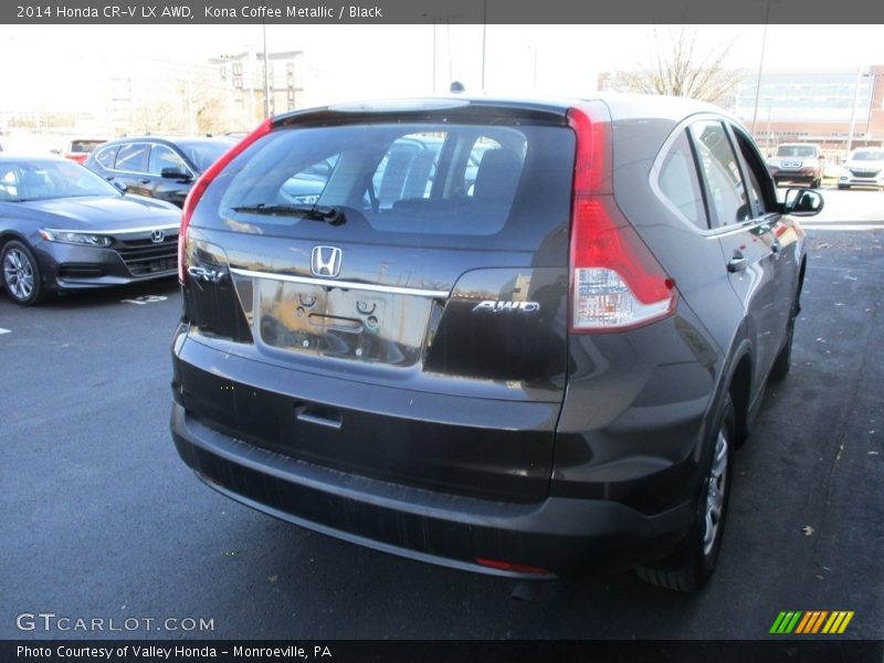 Kona Coffee Metallic / Black 2014 Honda CR-V LX AWD