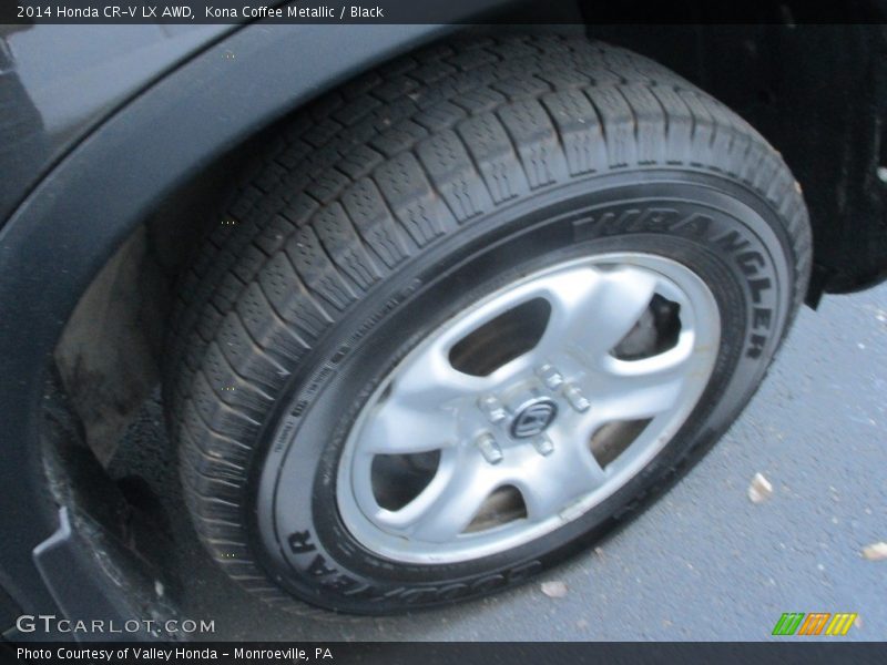 Kona Coffee Metallic / Black 2014 Honda CR-V LX AWD