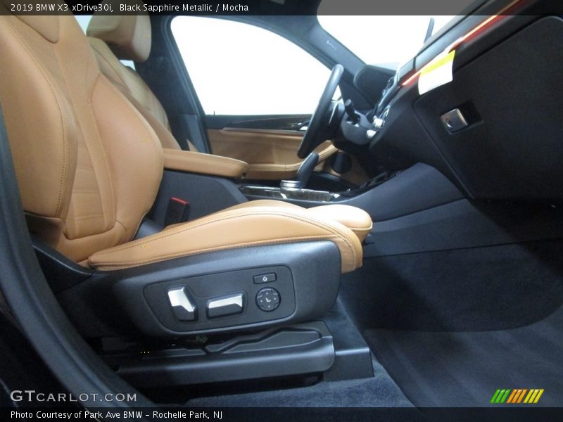 Black Sapphire Metallic / Mocha 2019 BMW X3 xDrive30i