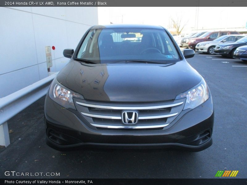 Kona Coffee Metallic / Black 2014 Honda CR-V LX AWD