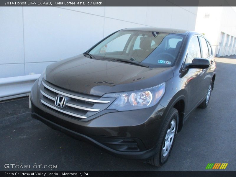 Kona Coffee Metallic / Black 2014 Honda CR-V LX AWD