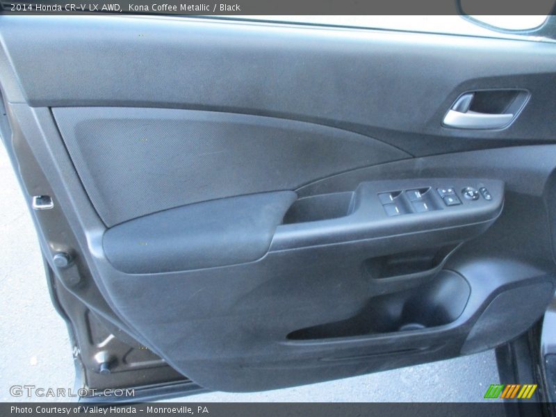 Kona Coffee Metallic / Black 2014 Honda CR-V LX AWD
