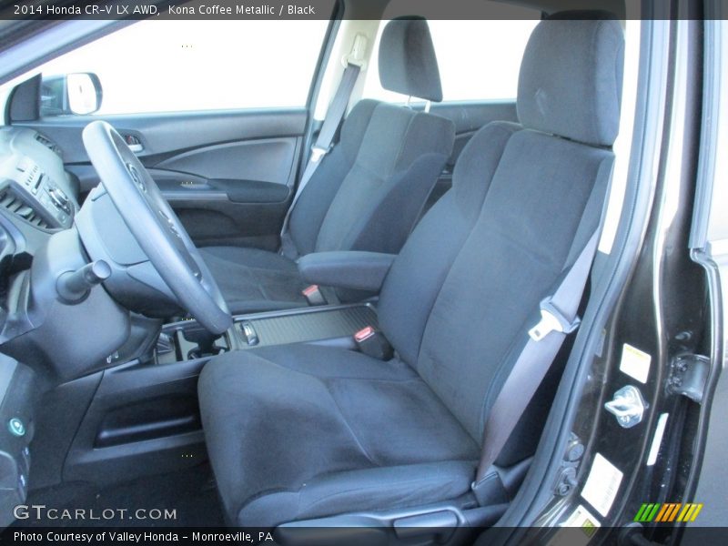Kona Coffee Metallic / Black 2014 Honda CR-V LX AWD