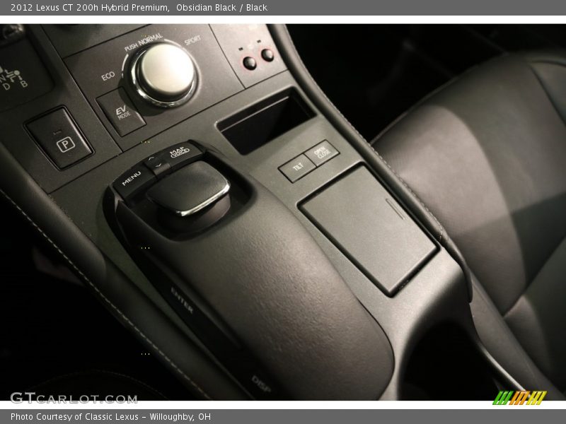 Obsidian Black / Black 2012 Lexus CT 200h Hybrid Premium