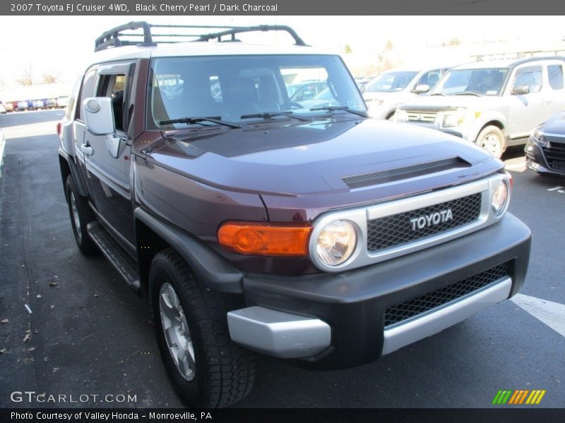Black Cherry Pearl / Dark Charcoal 2007 Toyota FJ Cruiser 4WD