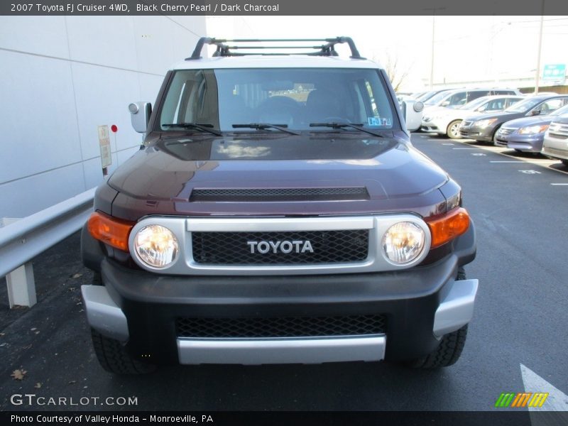 Black Cherry Pearl / Dark Charcoal 2007 Toyota FJ Cruiser 4WD