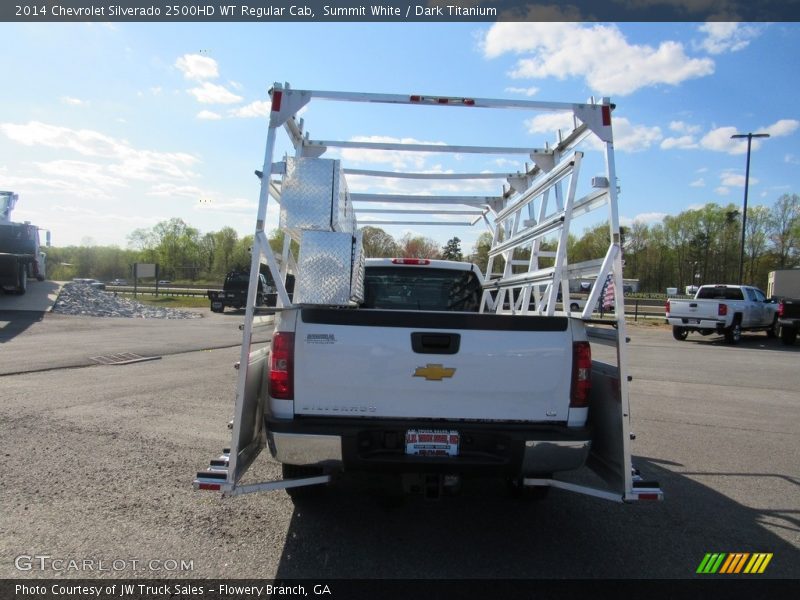 Summit White / Dark Titanium 2014 Chevrolet Silverado 2500HD WT Regular Cab
