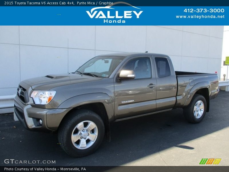 Pyrite Mica / Graphite 2015 Toyota Tacoma V6 Access Cab 4x4