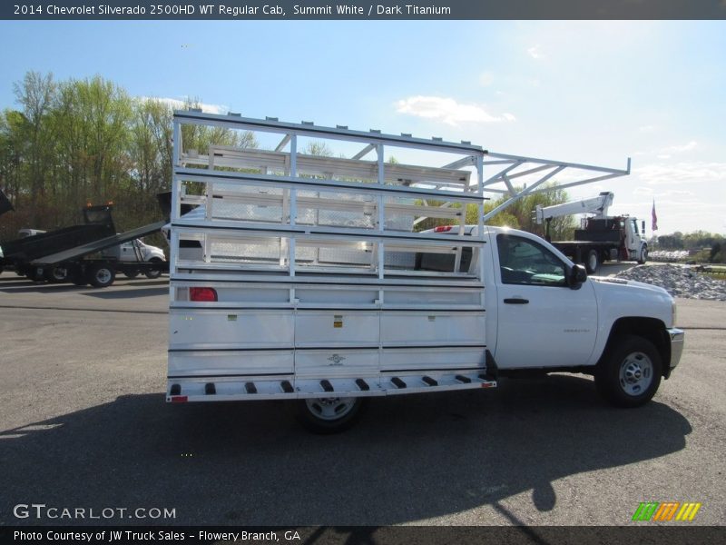 Summit White / Dark Titanium 2014 Chevrolet Silverado 2500HD WT Regular Cab
