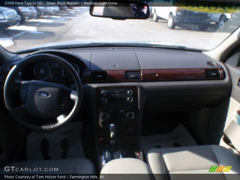 Silver Birch Metallic / Medium Light Stone 2008 Ford Taurus SEL