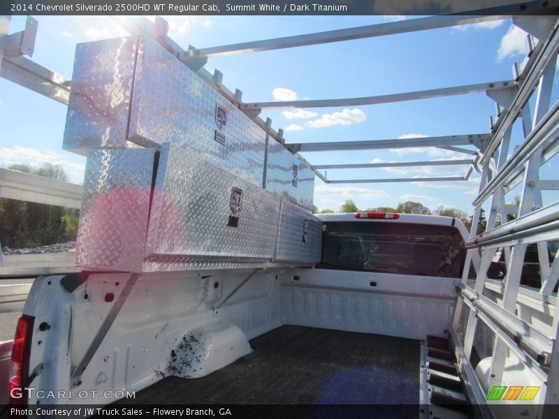 Summit White / Dark Titanium 2014 Chevrolet Silverado 2500HD WT Regular Cab